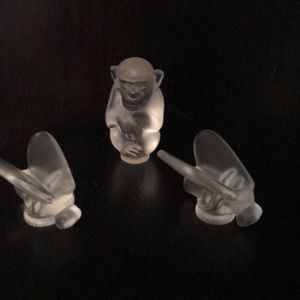 Sevres  French crystal figurines